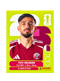 Panini FIFA WM 2026 United QAT 8 Tarek Salman Vorderseite
