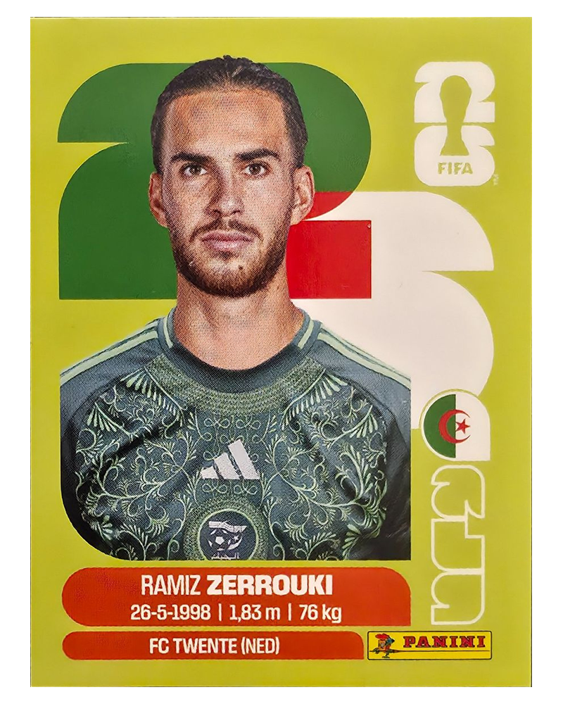 Panini FIFA WM 2026 United - ALG 11 - Ramiz Zerrouki