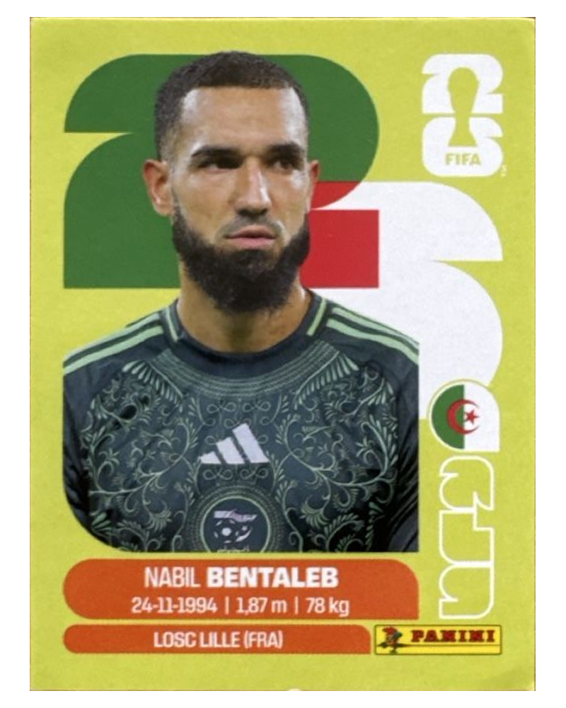 Panini FIFA WM 2026 United - ALG 12 - Nabil Bentalab