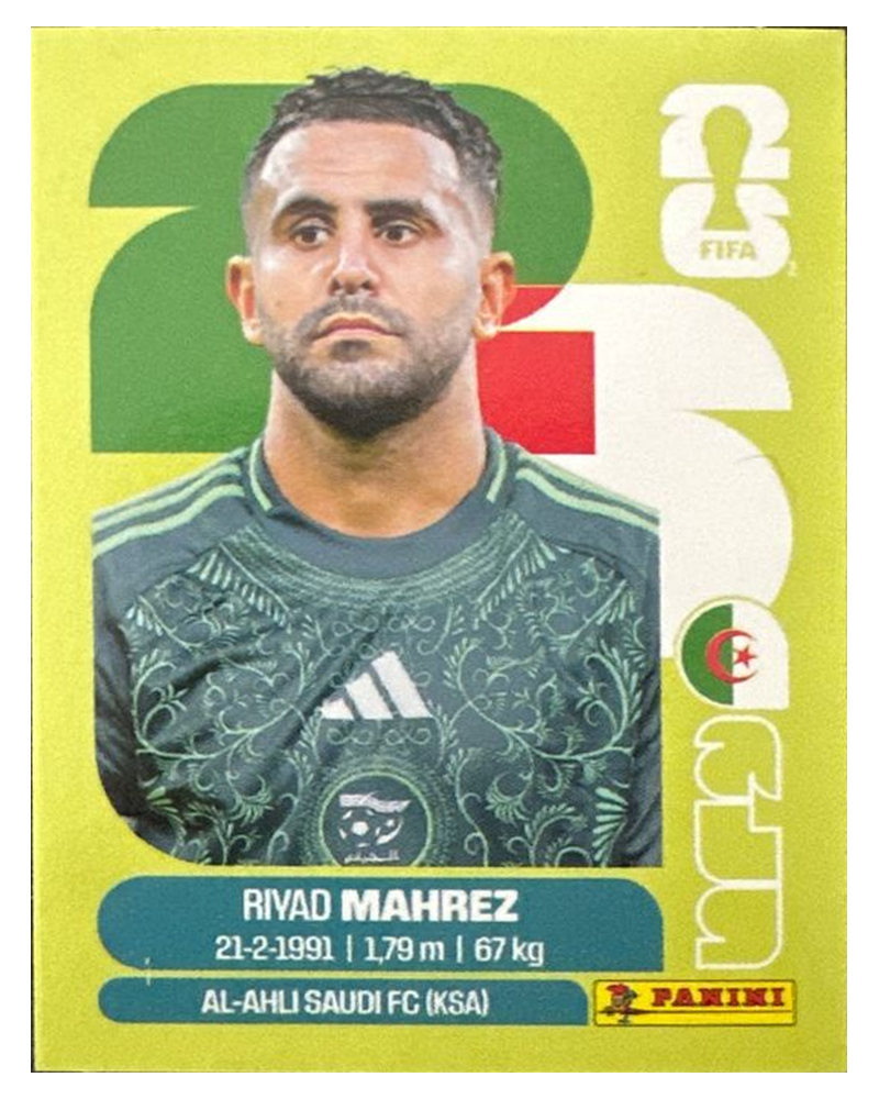 Panini FIFA WM 2026 United - ALG 15 - Riyad Mahrez