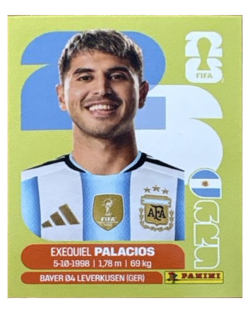 Panini FIFA WM 2026 United - ARG 11 - Exequiel Palacios