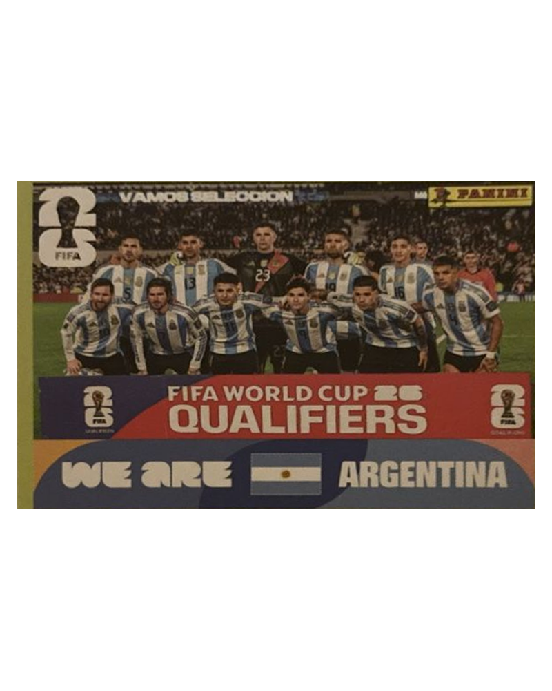 Panini FIFA WM 2026 United - ARG 13 - Team Photo
