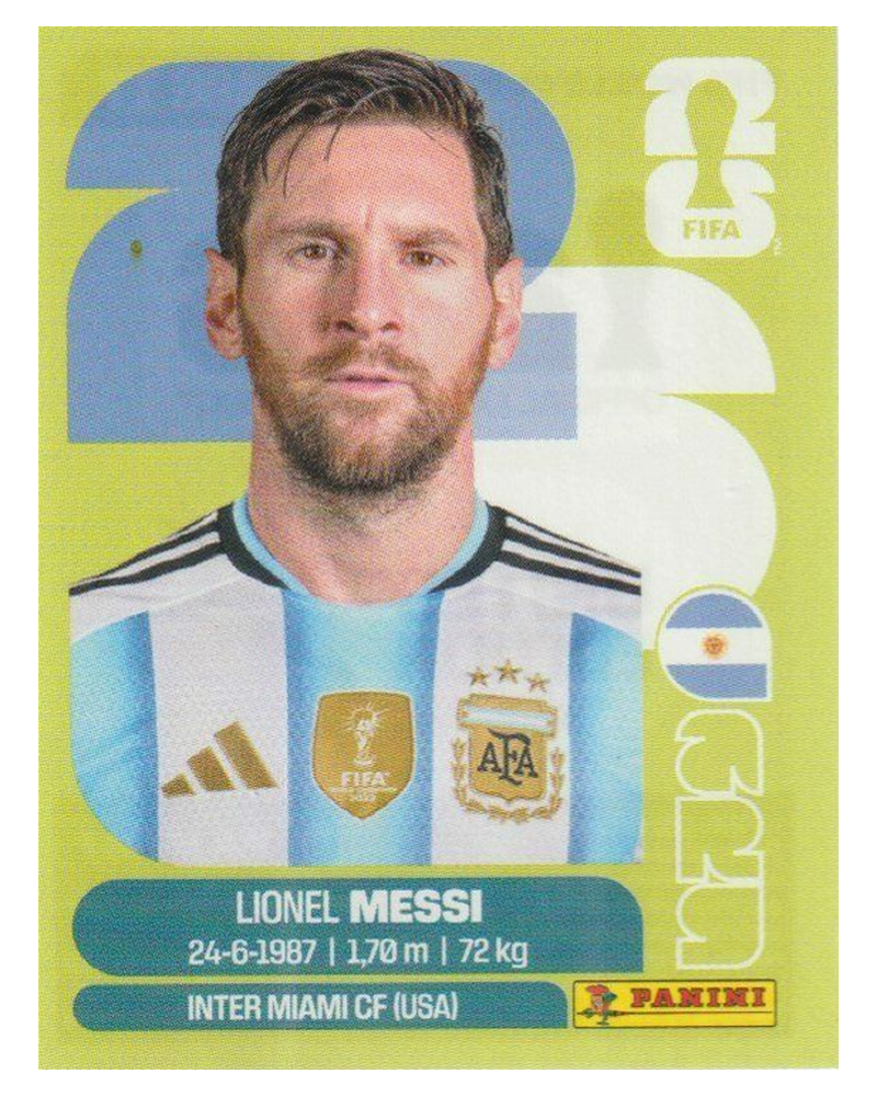 Panini FIFA WM 2026 United - ARG 17 - Lionel Messi