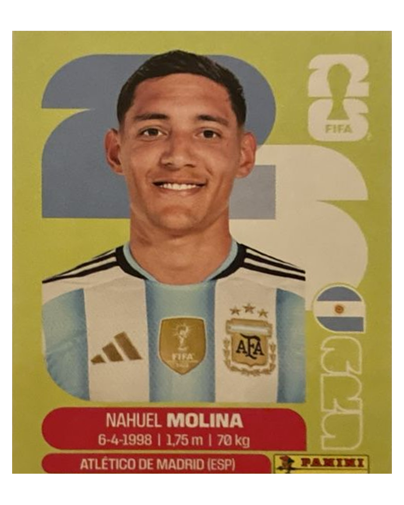 Panini FIFA WM 2026 United - ARG 3 - Nahuel Molina