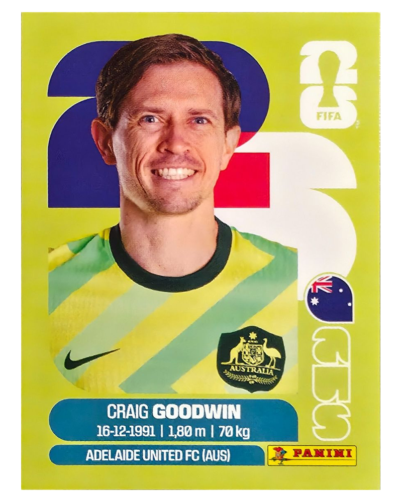 Panini FIFA WM 2026 United - AUS 17 - Craig Goodwin