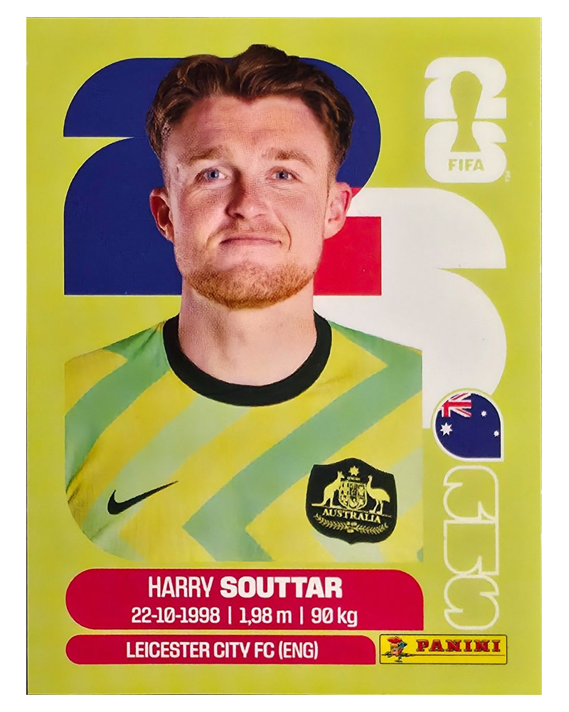 Panini FIFA WM 2026 United - AUS 4 - Harry Souttar