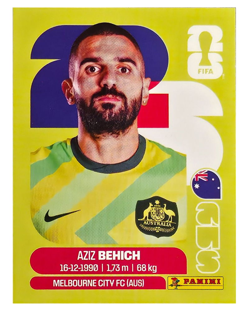 Panini FIFA WM 2026 United - AUS 7 - Aziz Behich