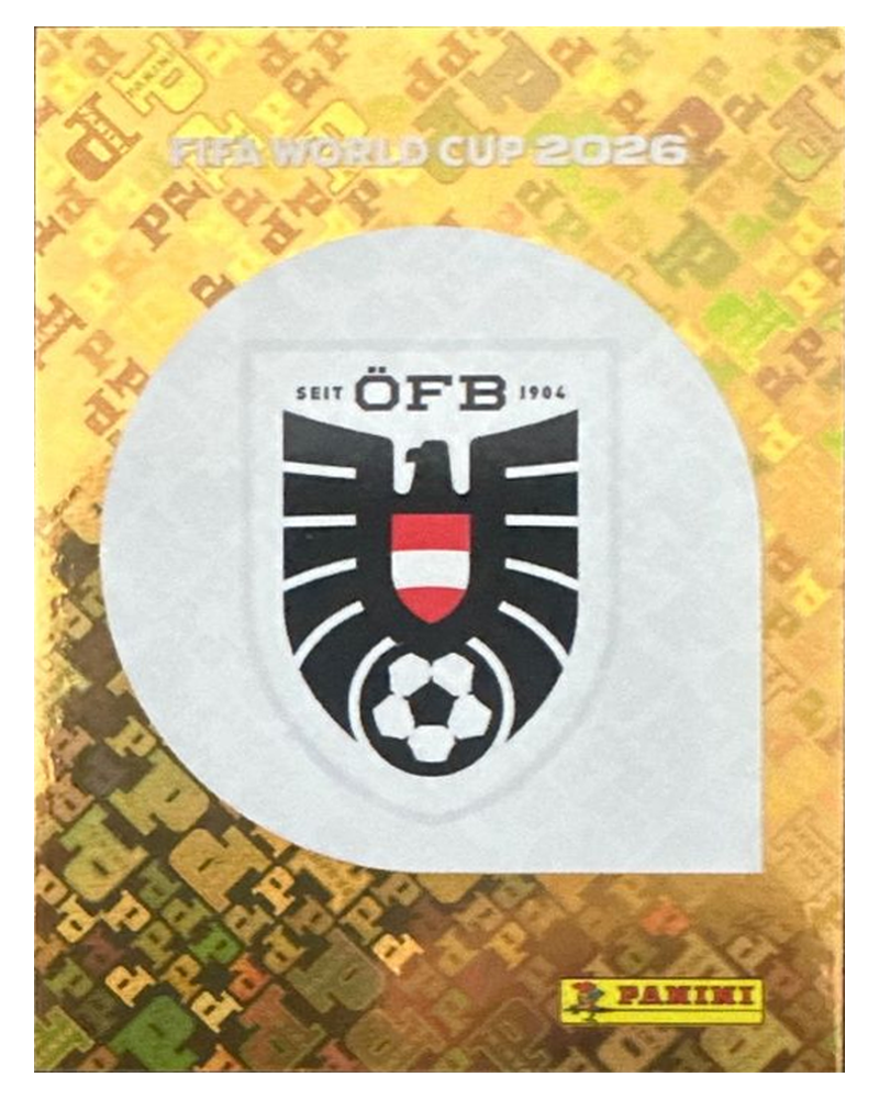 Panini FIFA WM 2026 United - AUT 1 - Team Logo