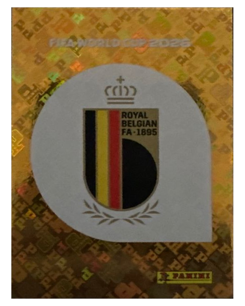 Panini FIFA WM 2026 United - BEL 1 - Team Logo