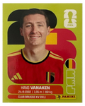 Panini FIFA WM 2026 United - BEL 14 - Hans Vanaken Vorderseite