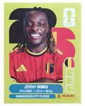 Panini FIFA WM 2026 United - BEL 16 - Jérémy Doku