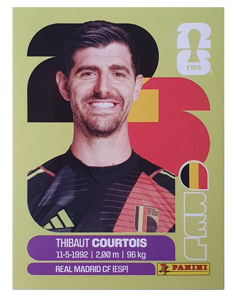 Panini FIFA WM 2026 United - BEL 2 - Thibaut Courtois