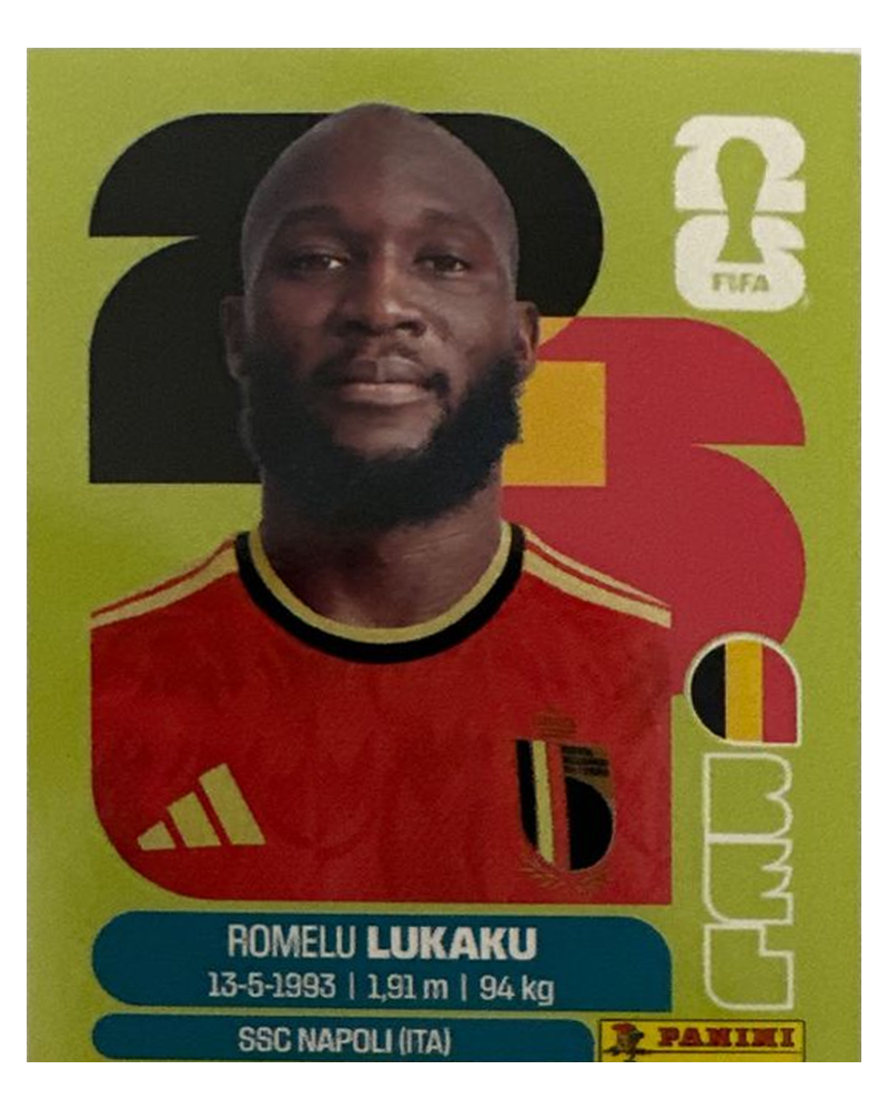 Panini FIFA WM 2026 United - BEL 20 - Romelu Lukaku
