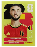 Panini FIFA WM 2026 United - BEL 5 - Zeno Debast
