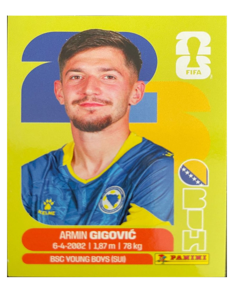 Panini FIFA WM 2026 United - BIH 10 - Armin Gigovic