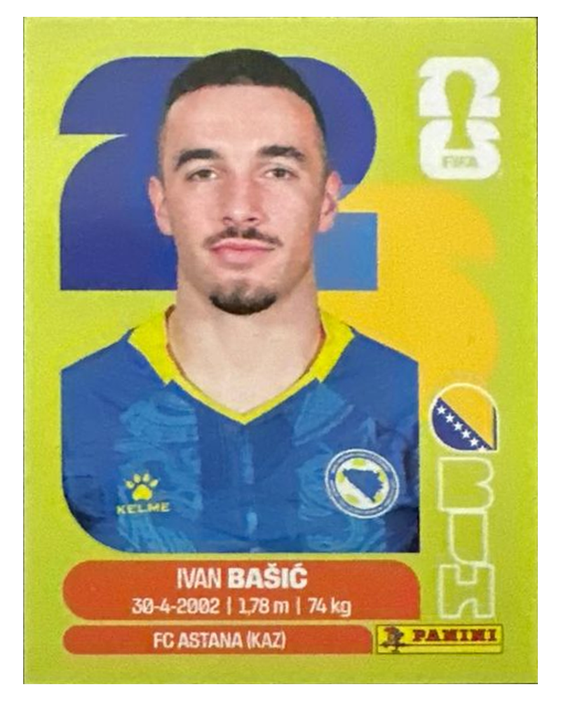 Panini FIFA WM 2026 United - BIH 12 - Ivan Basic