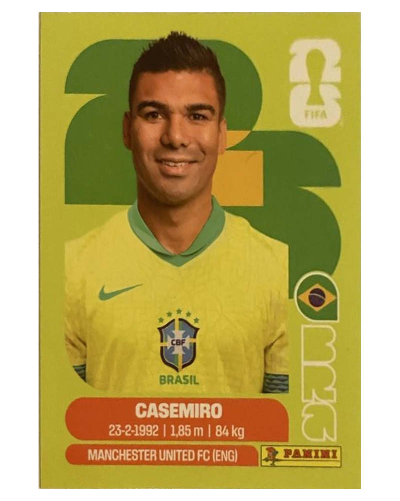 Panini FIFA WM 2026 United - BRA 10 - Casemiro