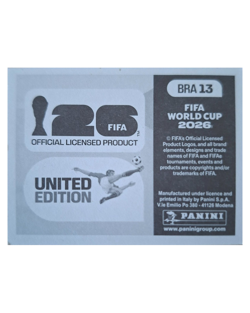 Panini FIFA WM 2026 United - BRA 13 - Team Photo