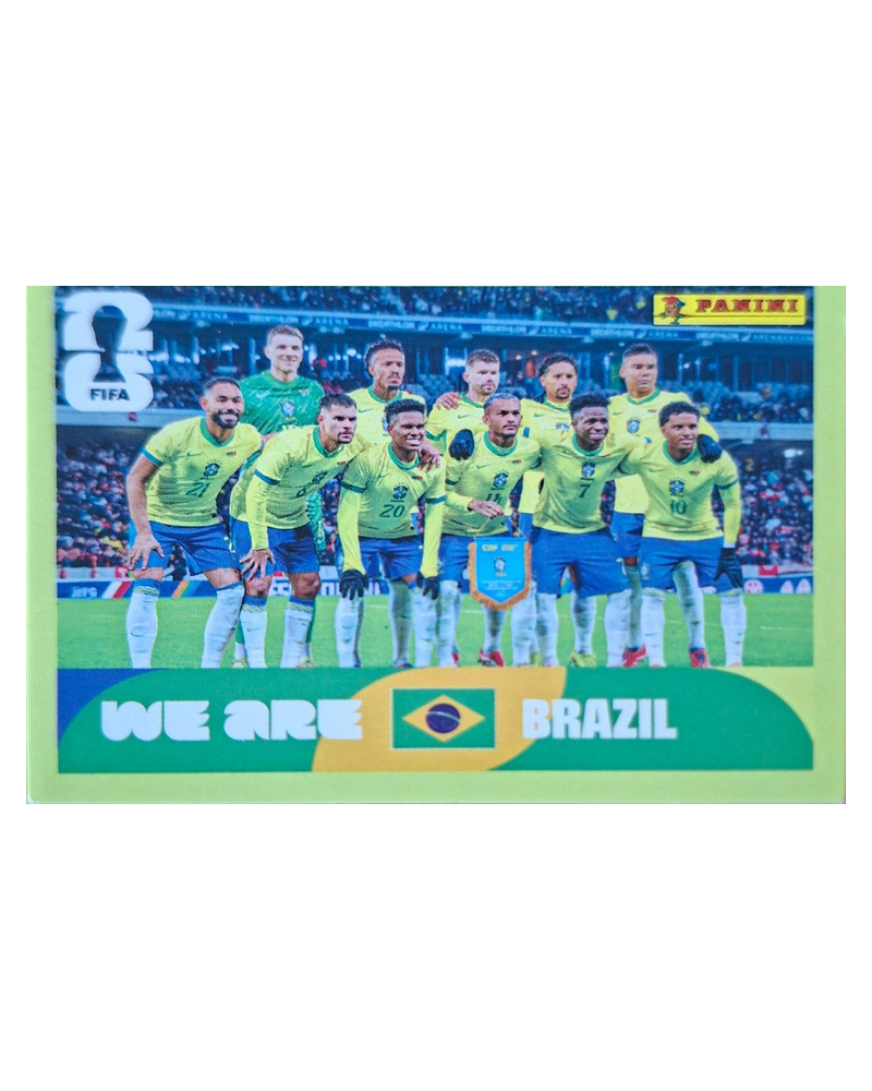 Panini FIFA WM 2026 United - BRA 13 - Team Photo