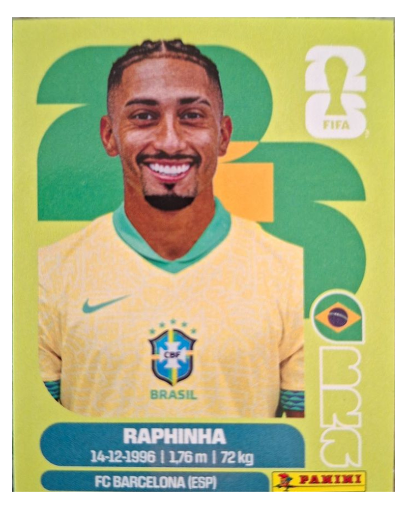 Panini FIFA WM 2026 United - BRA 19 - Raphinha