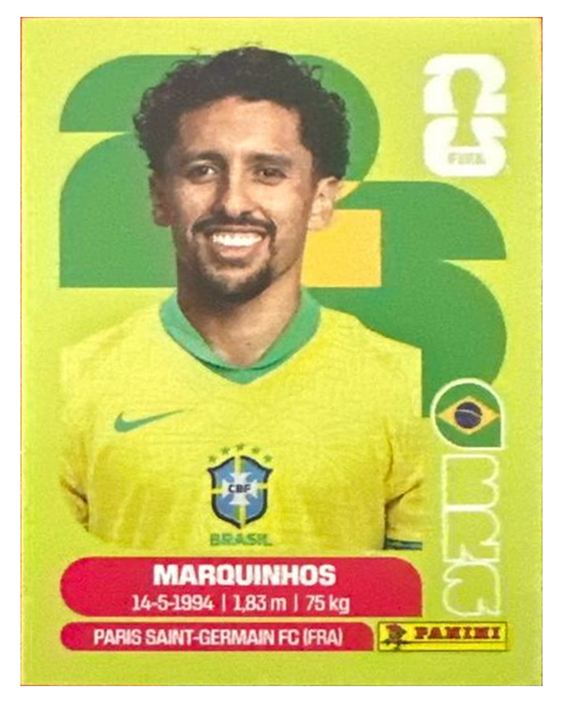 Panini FIFA WM 2026 United - BRA 4 - Marquinhos