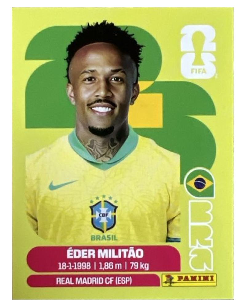 Panini FIFA WM 2026 United - BRA 5 - Éder Militão