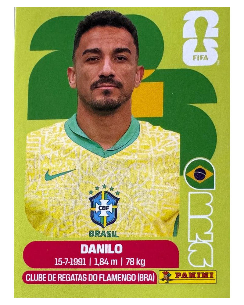 Panini FIFA WM 2026 United - BRA 7 - Danilo