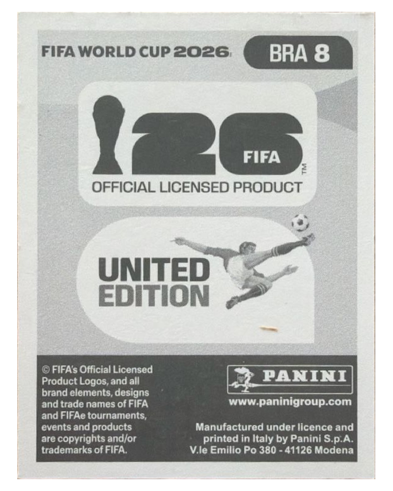 Panini FIFA WM 2026 United - BRA 8 - Wesley