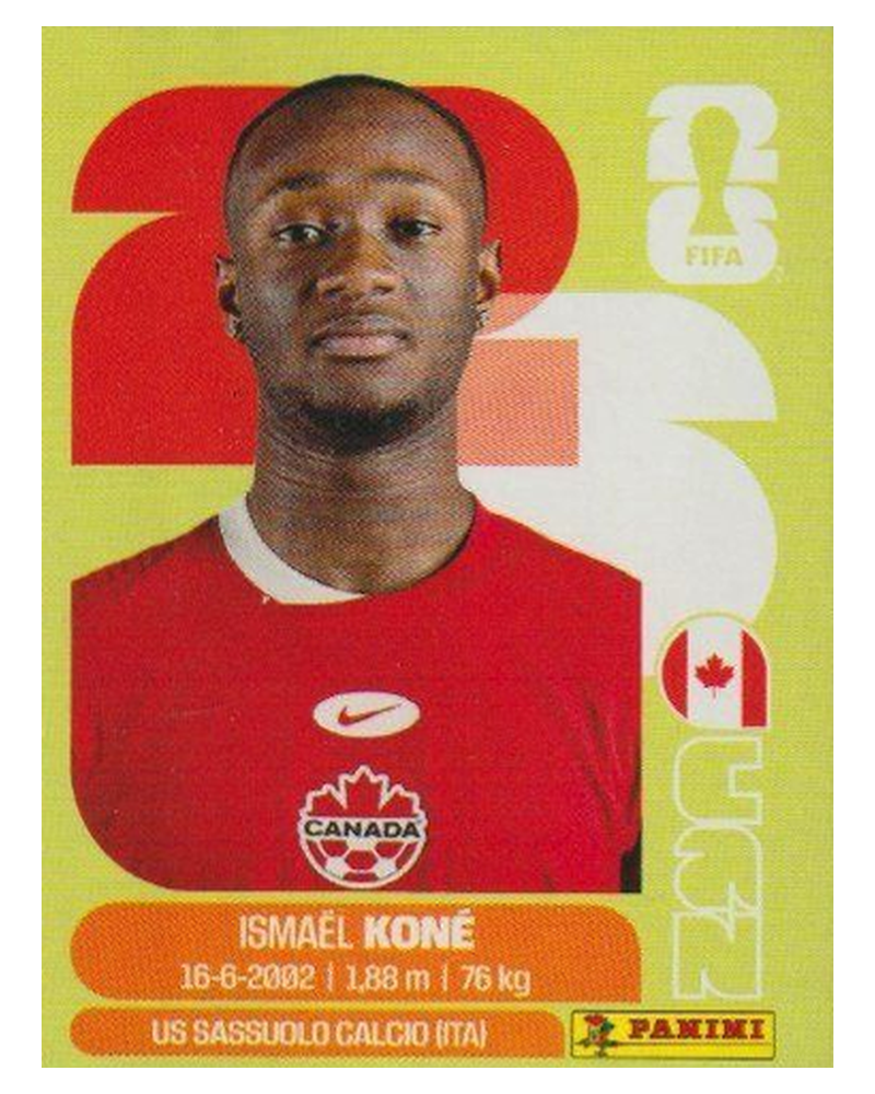 Panini FIFA WM 2026 United - CAN 11 - Ismaël Koné