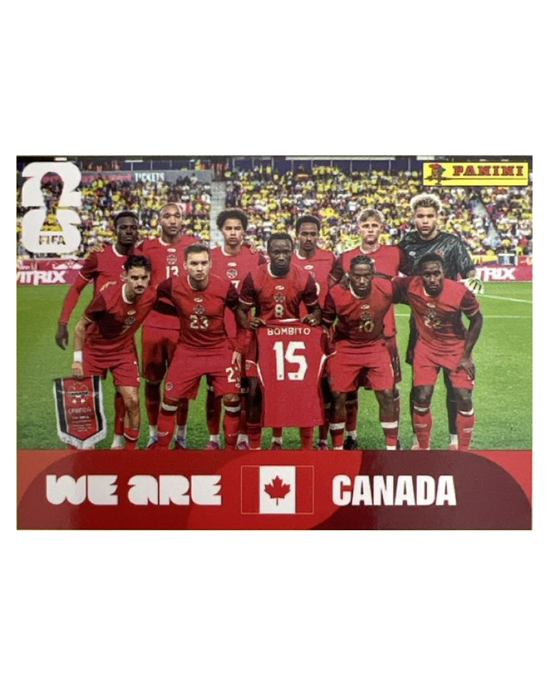 Panini FIFA WM 2026 United - CAN 13 - Team Photo