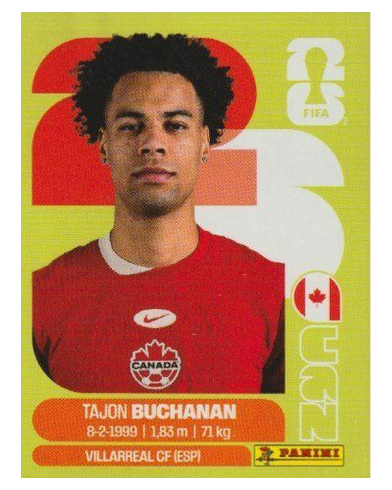 Panini FIFA WM 2026 United - CAN 17 - Tajon Buchanan