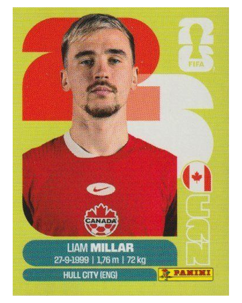 Panini FIFA WM 2026 United - CAN 18 - Liam Millar