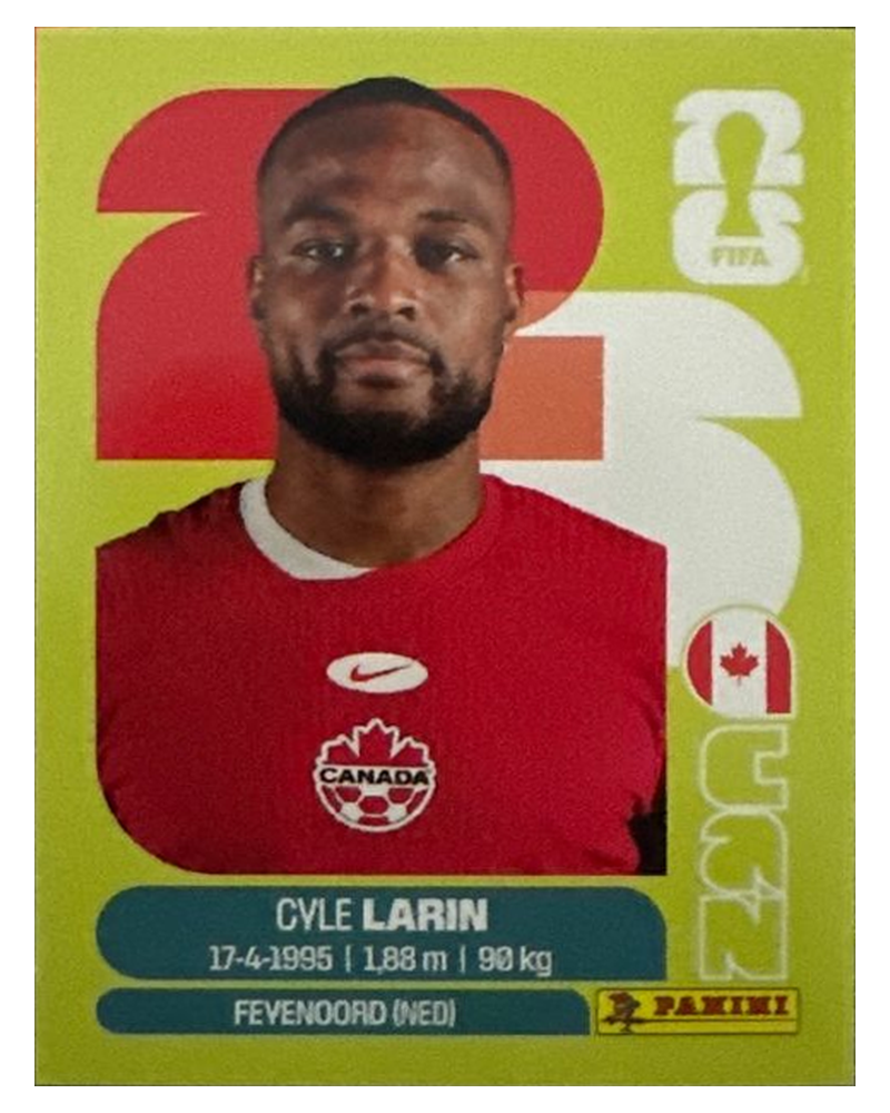 Panini FIFA WM 2026 United - CAN 19 - Cyle Larin