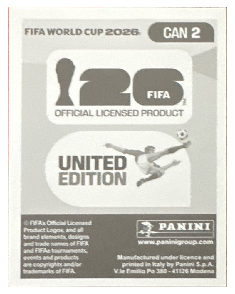 Panini FIFA WM 2026 United - CAN 2 - Dayne St.Clair