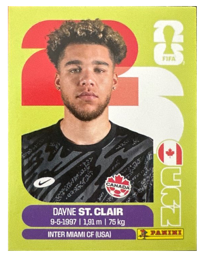 Panini FIFA WM 2026 United - CAN 2 - Dayne St.Clair