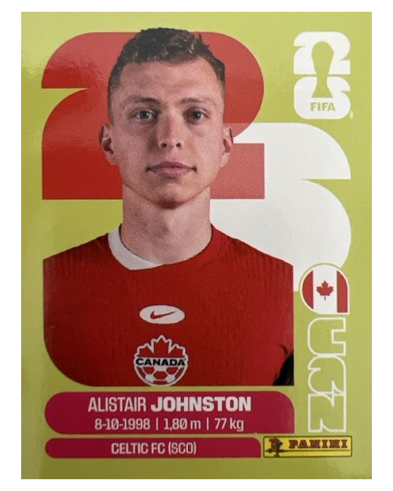 Panini FIFA WM 2026 United - CAN 4 - Alistair Johnston