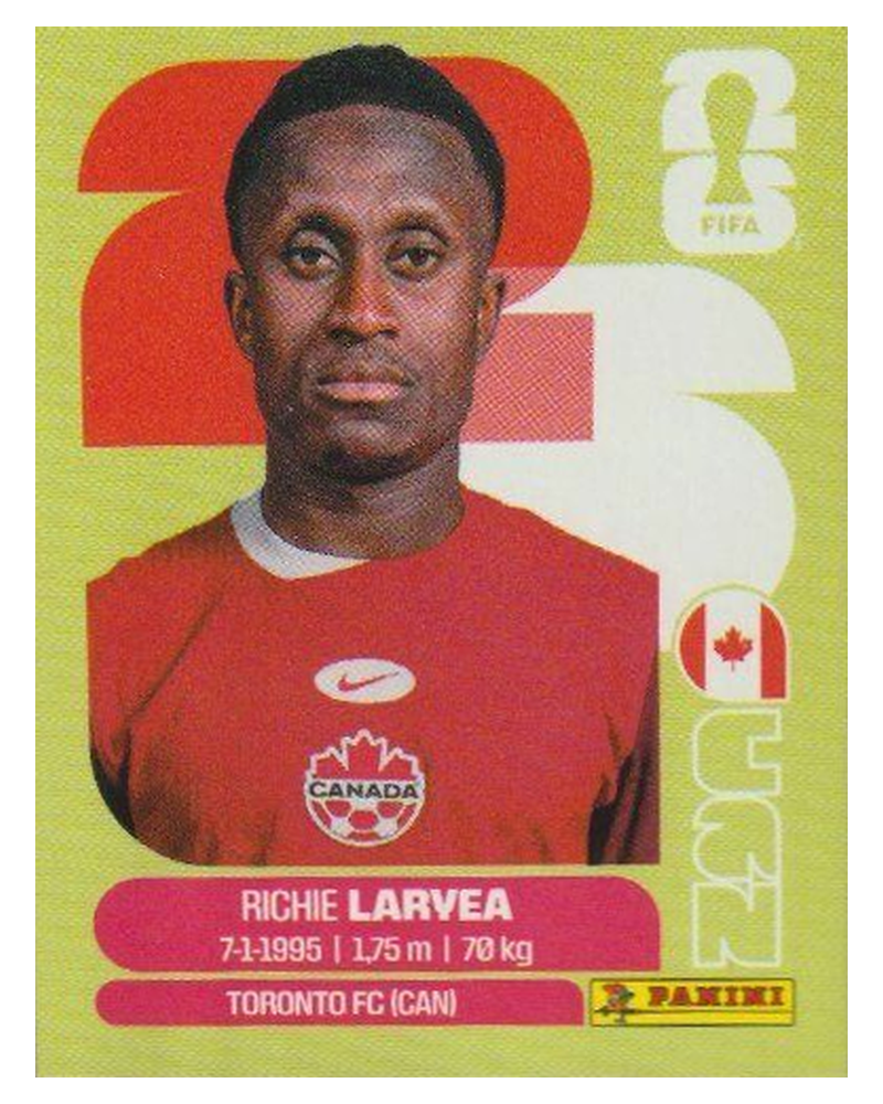 Panini FIFA WM 2026 United - CAN 6 - Richie Laryea