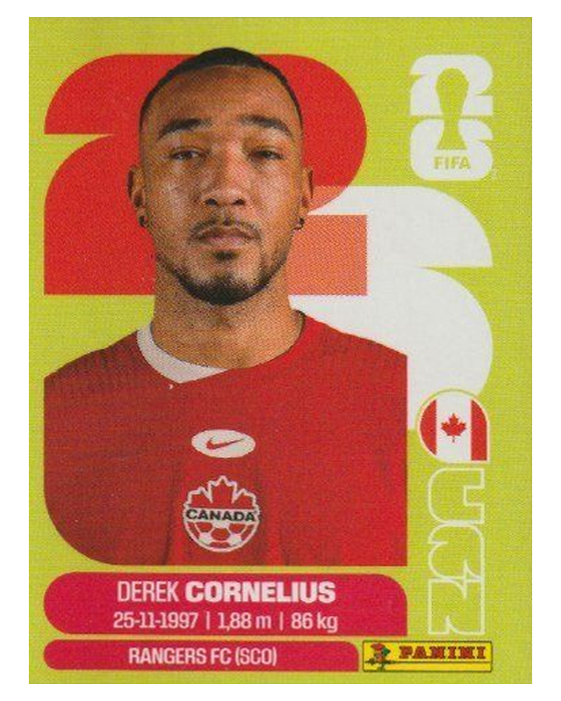 Panini FIFA WM 2026 United - CAN 7 - Derek Cornelius