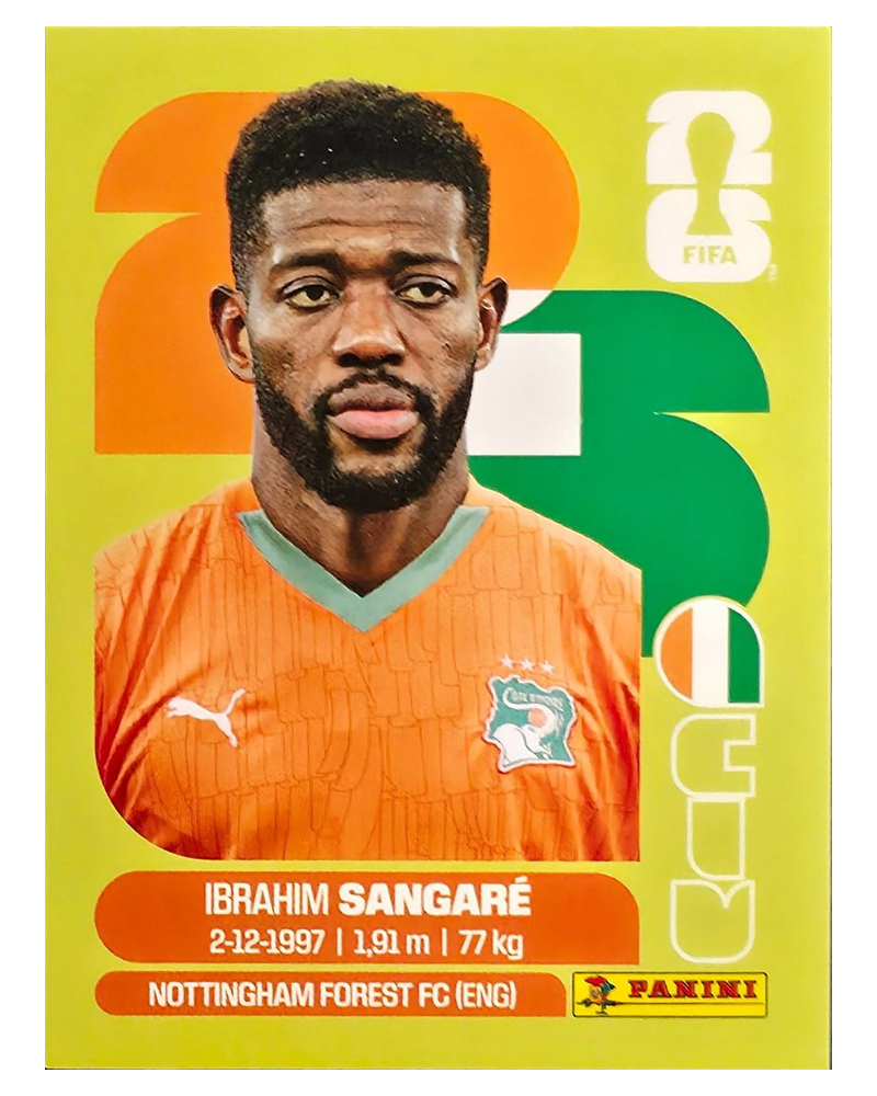 Panini FIFA WM 2026 United - CIV 12 - Ibrahim Sangare