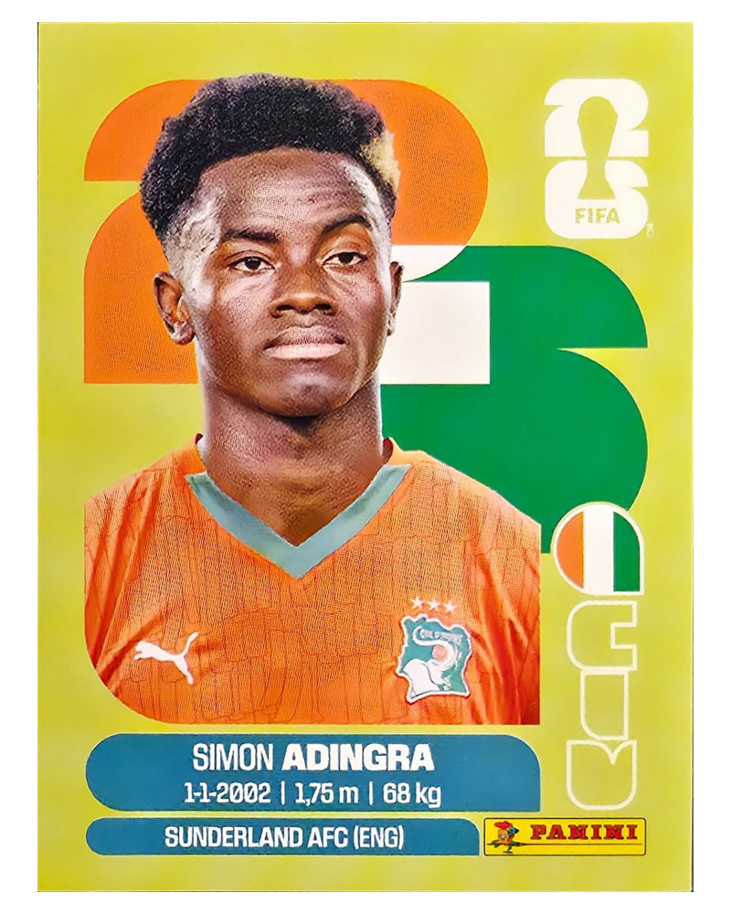 Panini FIFA WM 2026 United - CIV 17 - Simon Adingra