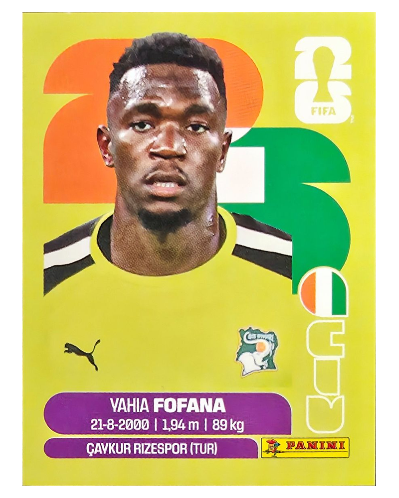 Panini FIFA WM 2026 United - CIV 2 - Yahia Fofana