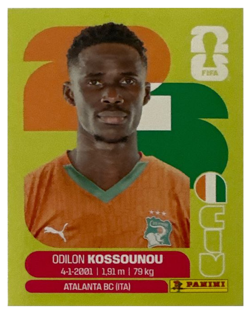 Panini FIFA WM 2026 United - CIV 5 - Odilon Kossounou