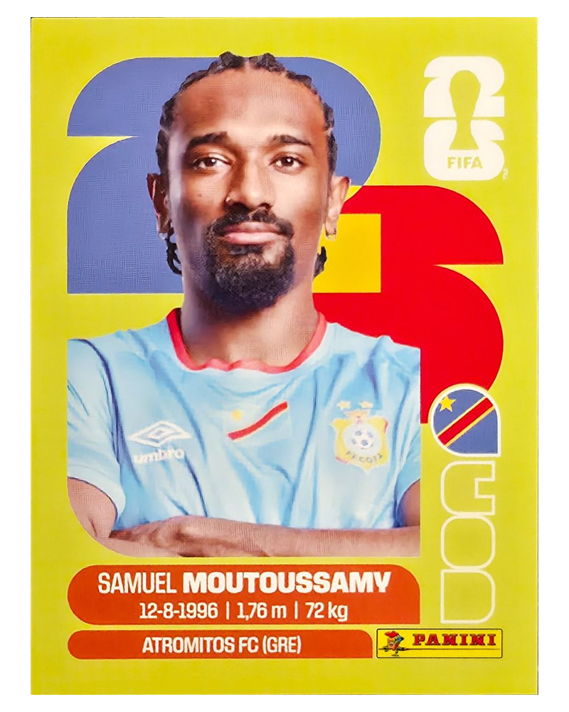 Panini FIFA WM 2026 United - COD 11 - Samuel Moutoussamy