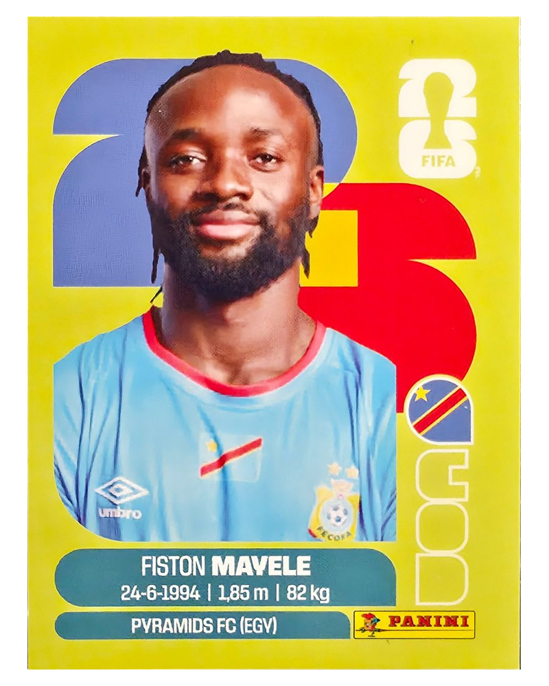 Panini FIFA WM 2026 United - COD 18 - Fiston Mayele