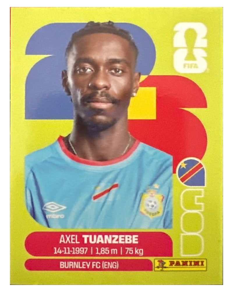 Panini FIFA WM 2026 United - COD 4 - Axel Tuanzebe