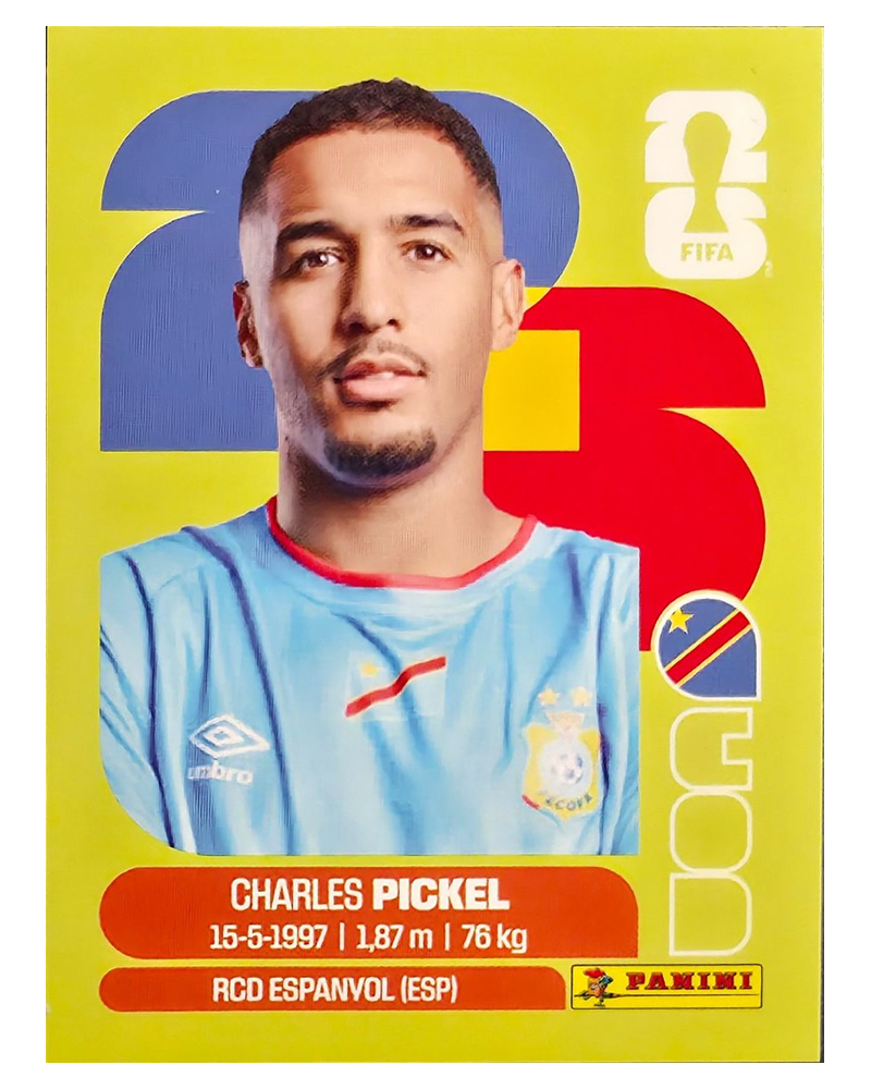 Panini FIFA WM 2026 United - COD 8 - Charles Pickel