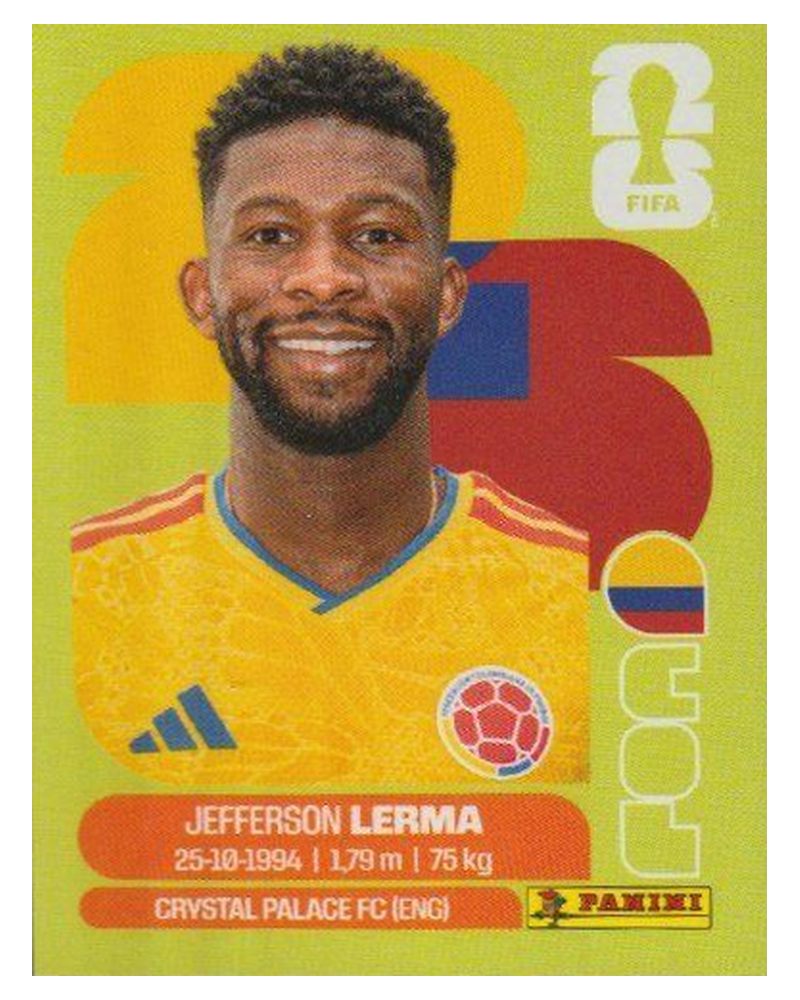 Panini FIFA WM 2026 United - COL 10 - Jefferson Lerma