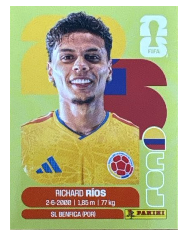 Panini FIFA WM 2026 United - COL 12 - Richard Rios