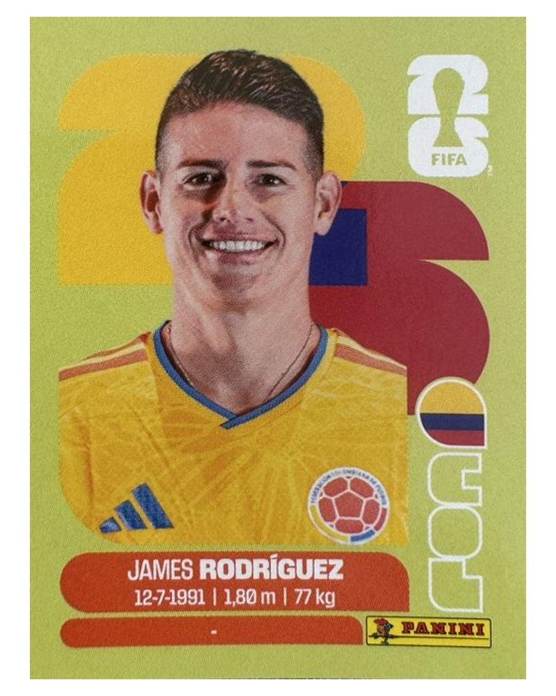 Panini FIFA WM 2026 United - COL 14 - James Rodriguez