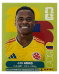 Panini FIFA WM 2026 United - COL 17 - Jhon Arias